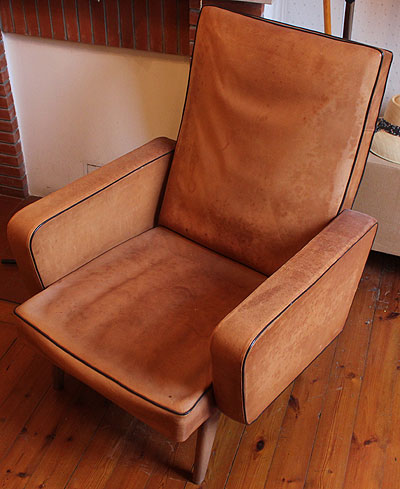 Fauteuil cuir